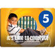 Blue It's Time To Celebrate Invitations Image 4 of 5